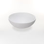 DUBLINO 2 white countertop washbasin