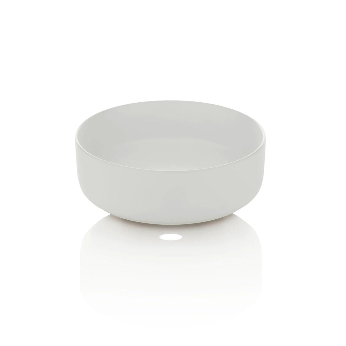 KLIMT white lacquered countertop washbasin