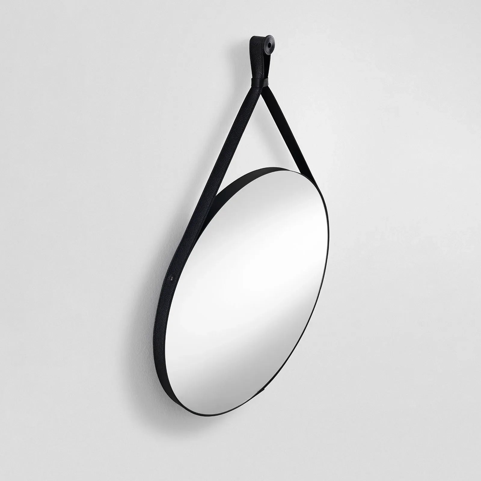 Specchio con laccio in similpelle BRAME
