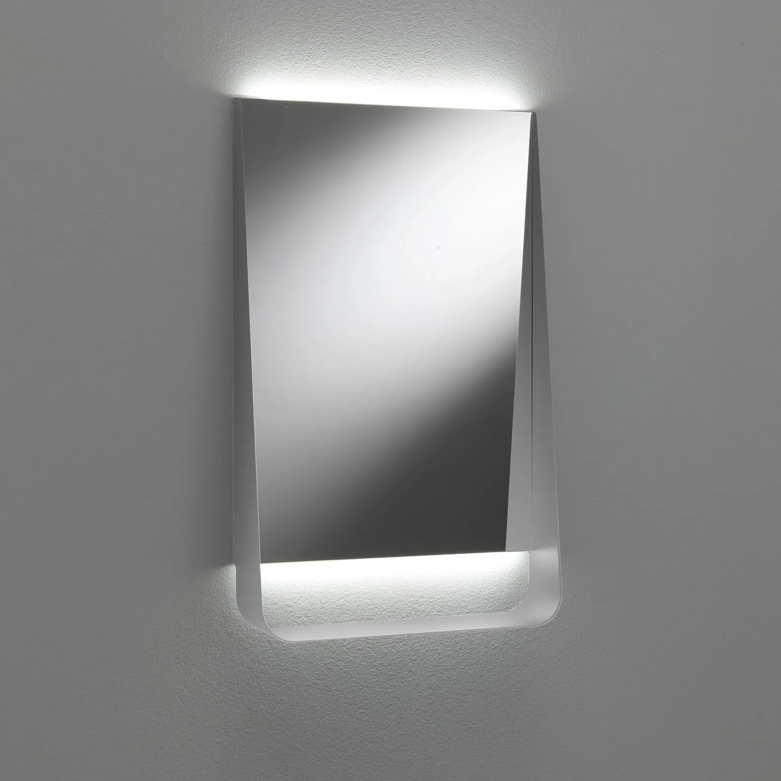 Specchio con mensola e led WING50