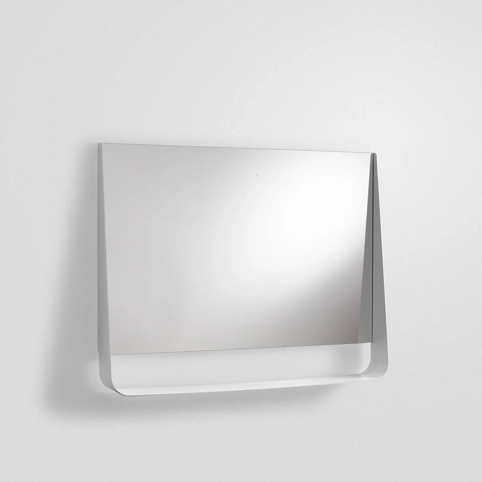 Specchio con mensola e led WING120