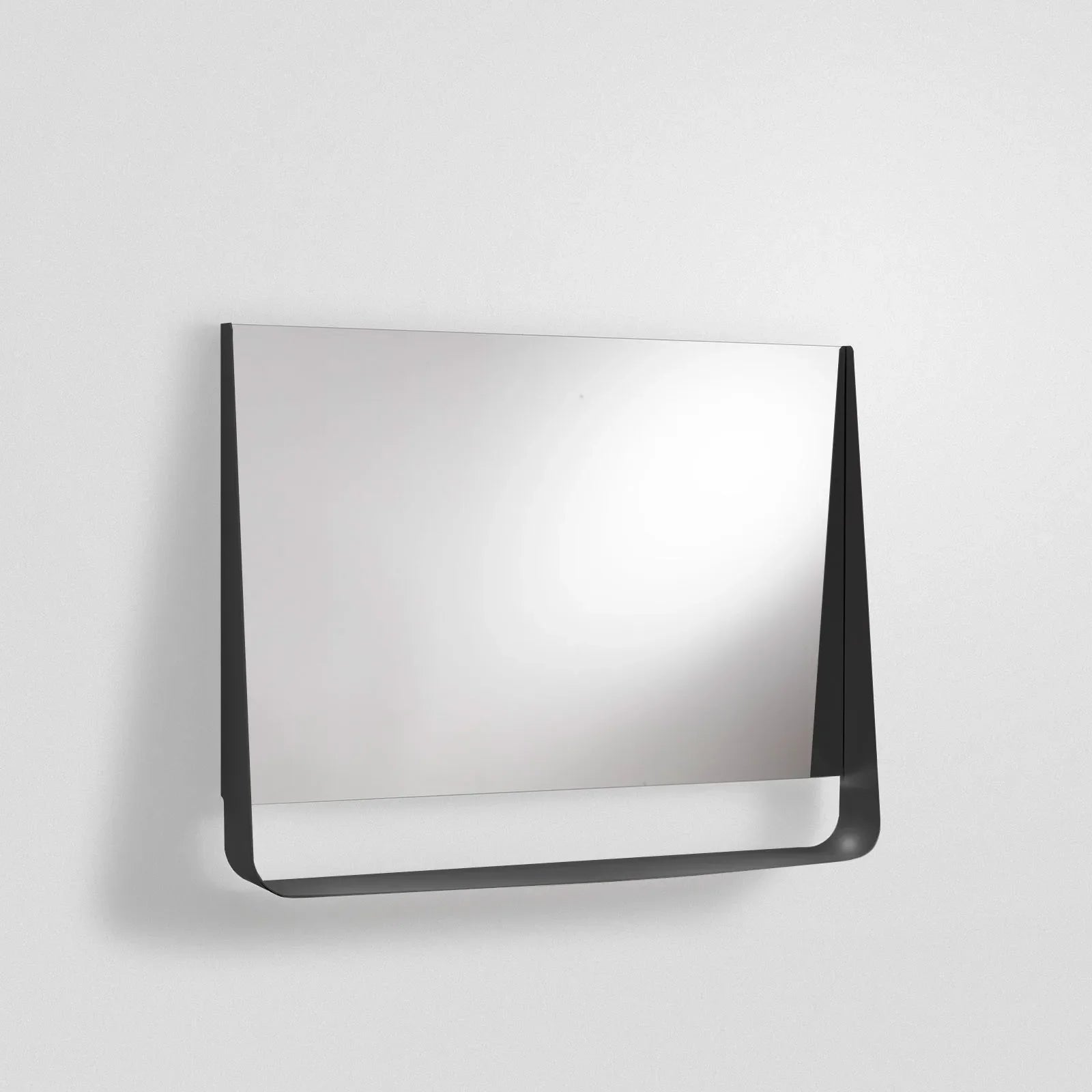 Specchio con mensola e led WING120
