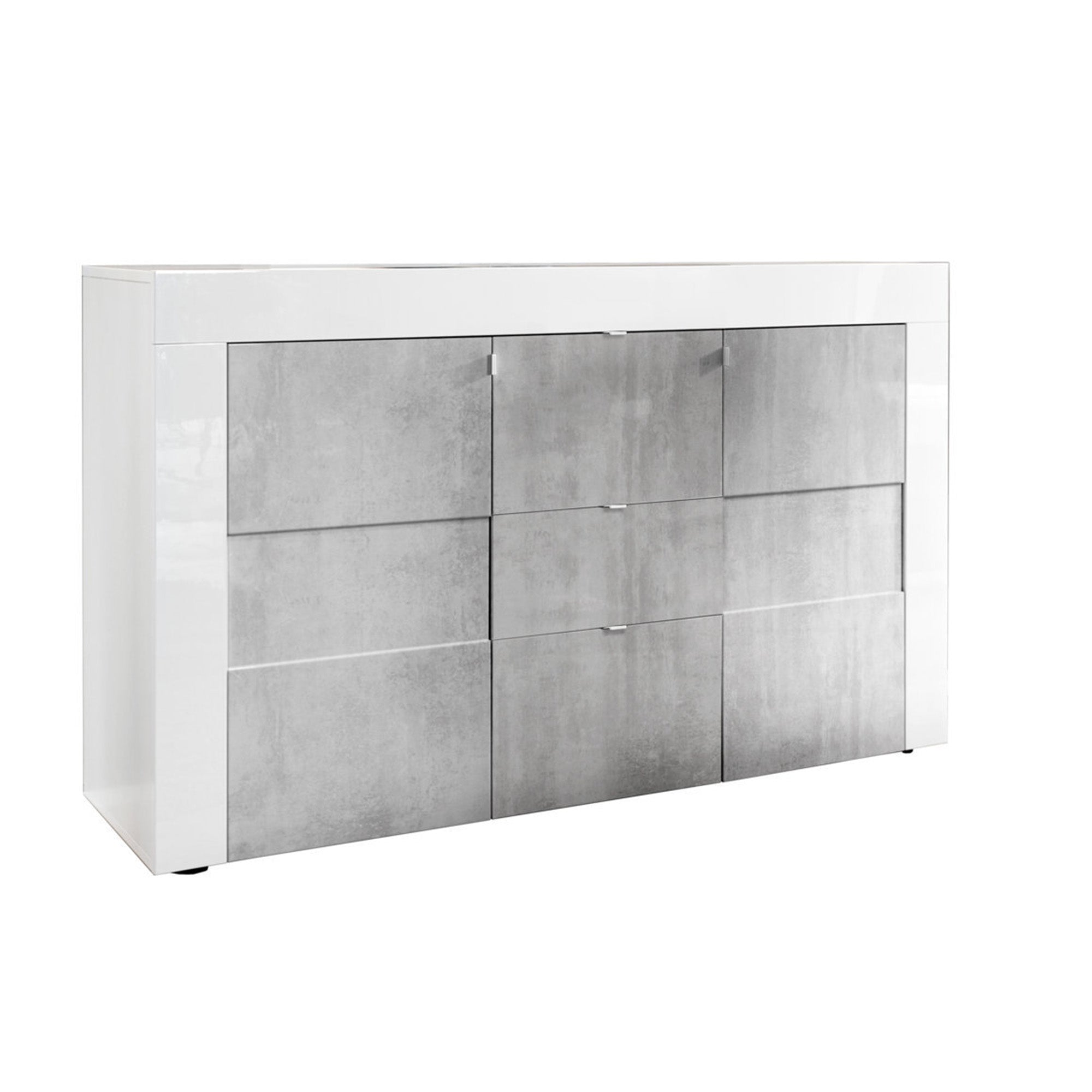 Buffet BUILD | Bianco/Cemento