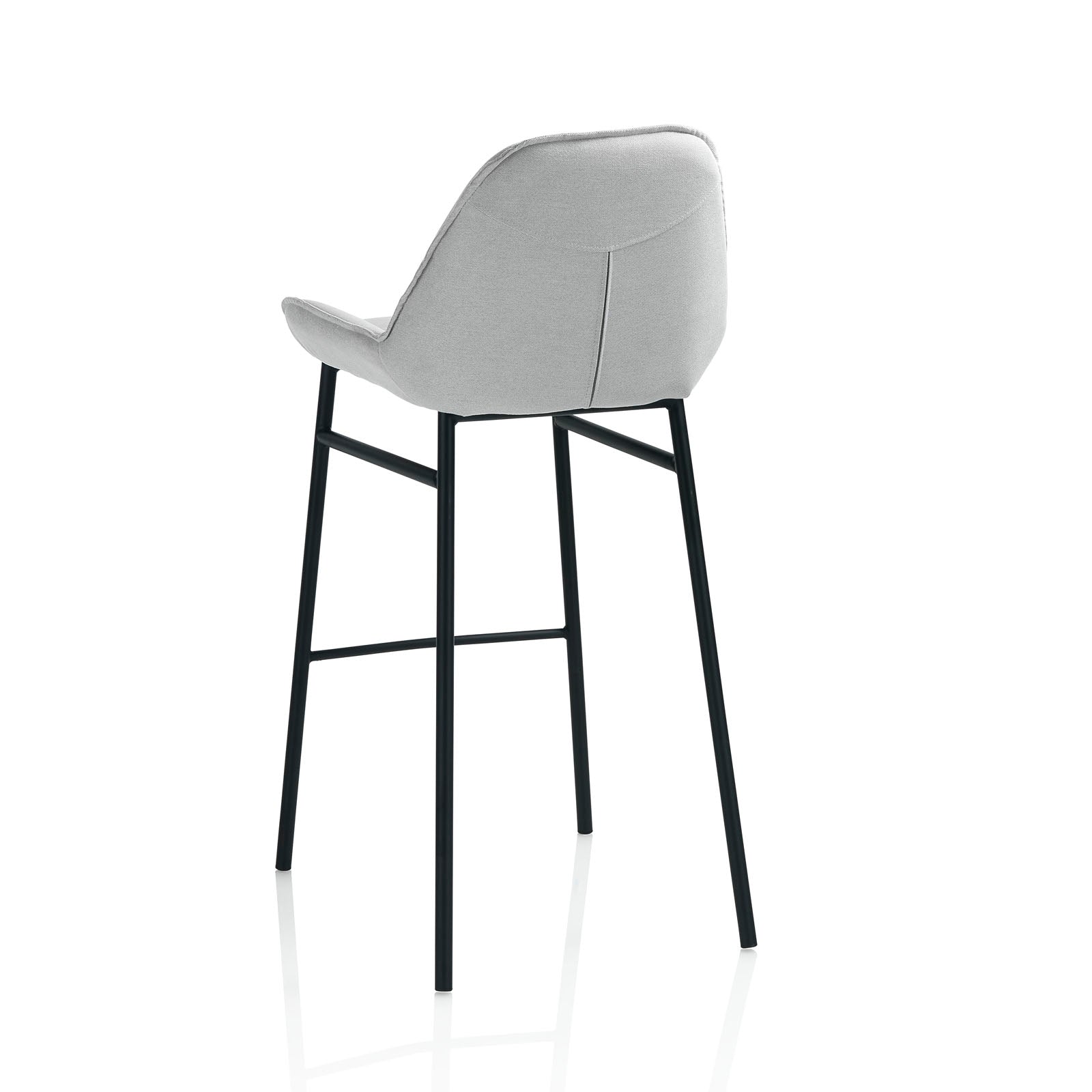 Set 2 Sgabelli MONTGOMERY grigio chiaro