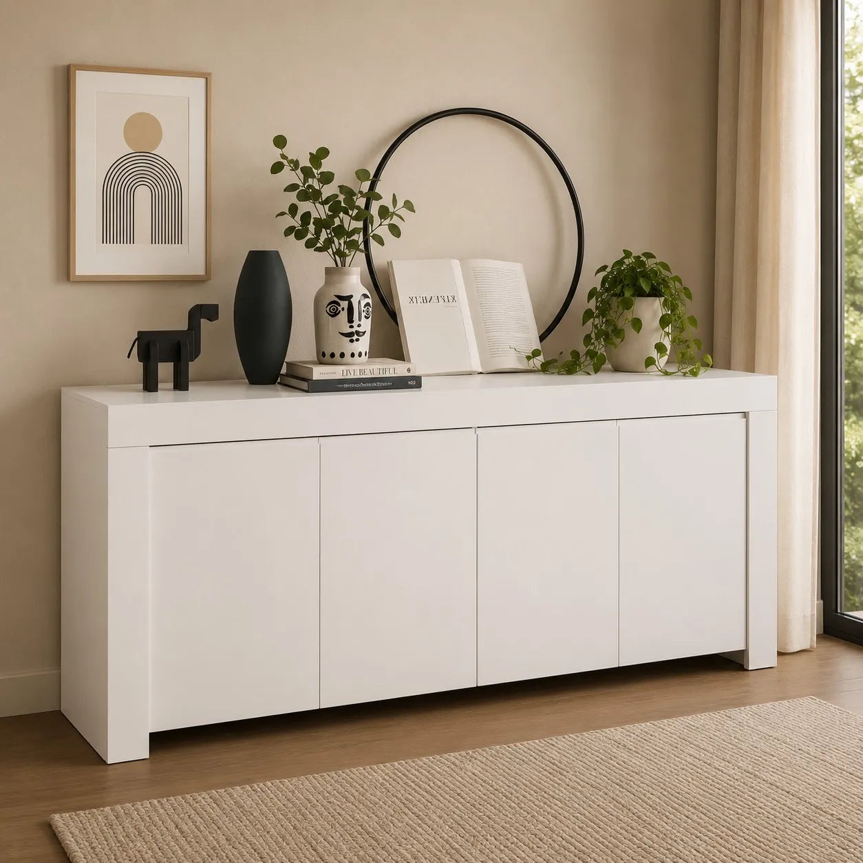 PANAMA sideboard white