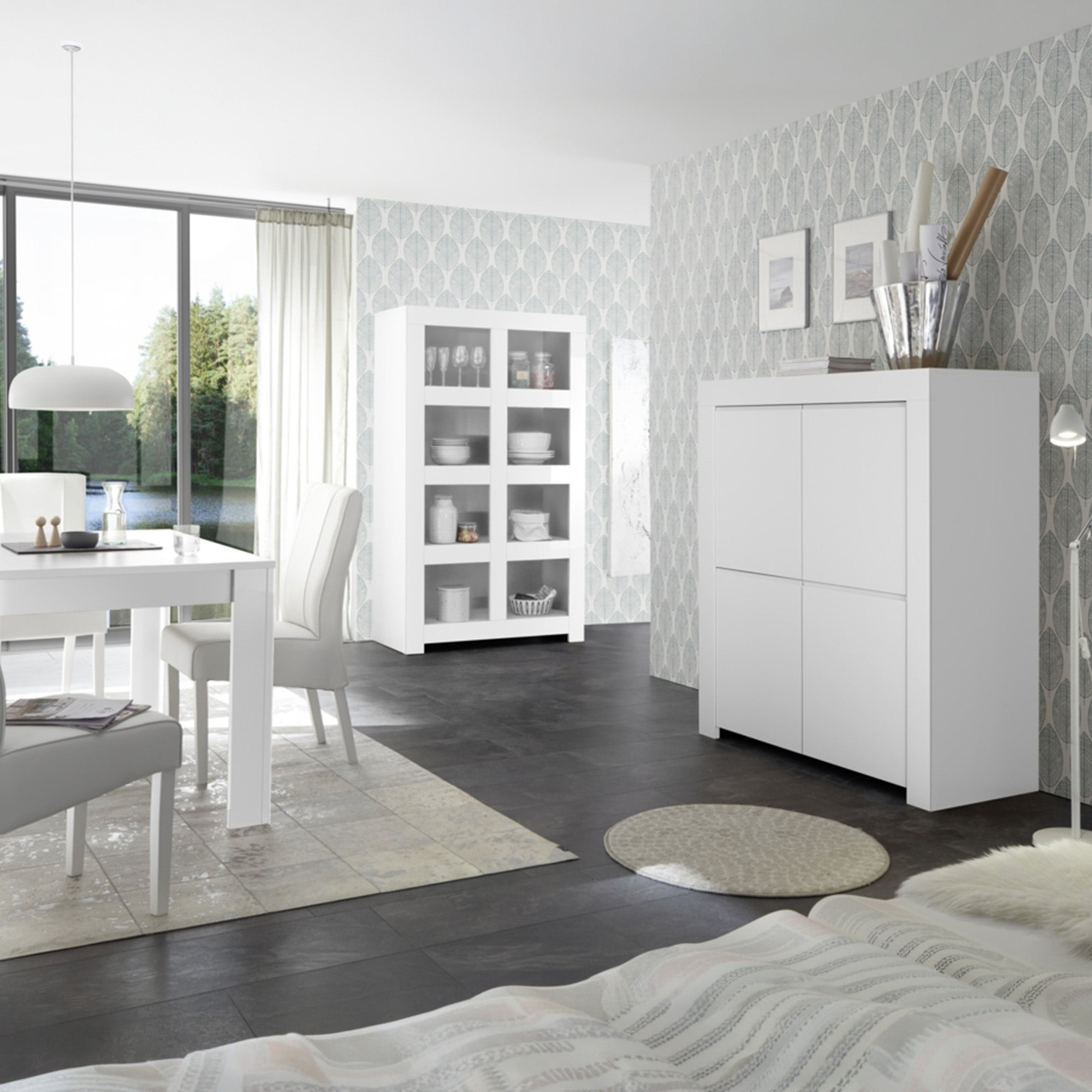Credenza/Libreria PANAMA | Bianco