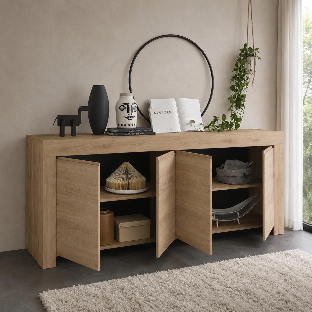 PANAMA sideboard in dark oak