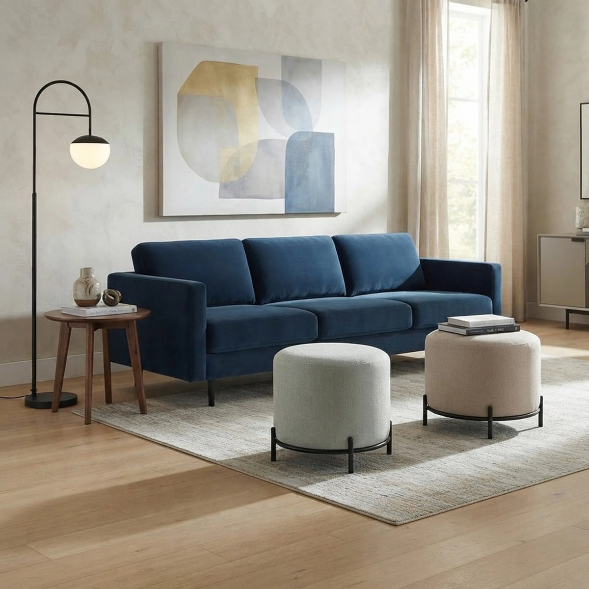 VANITY ottoman