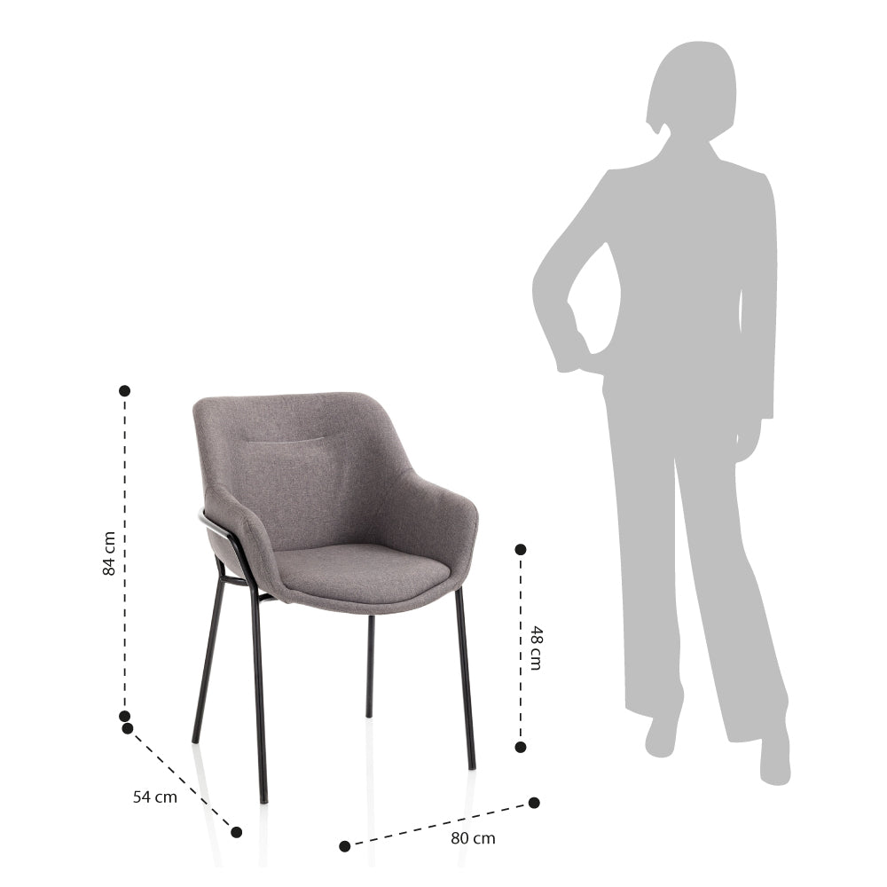 Set 2 Poltroncine SLOUCHY grigio