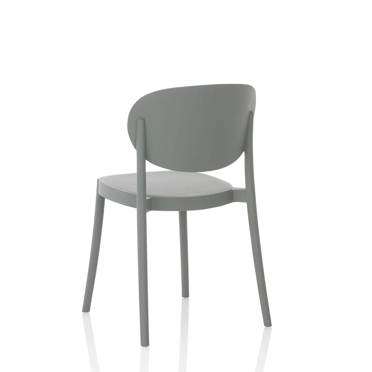 Set of 4 gray ICE indoor/outdoor chairs