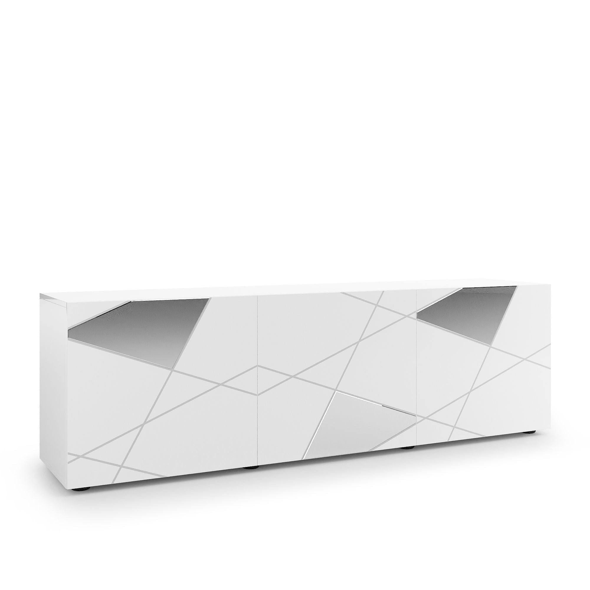 GRIMILDE TV stand white