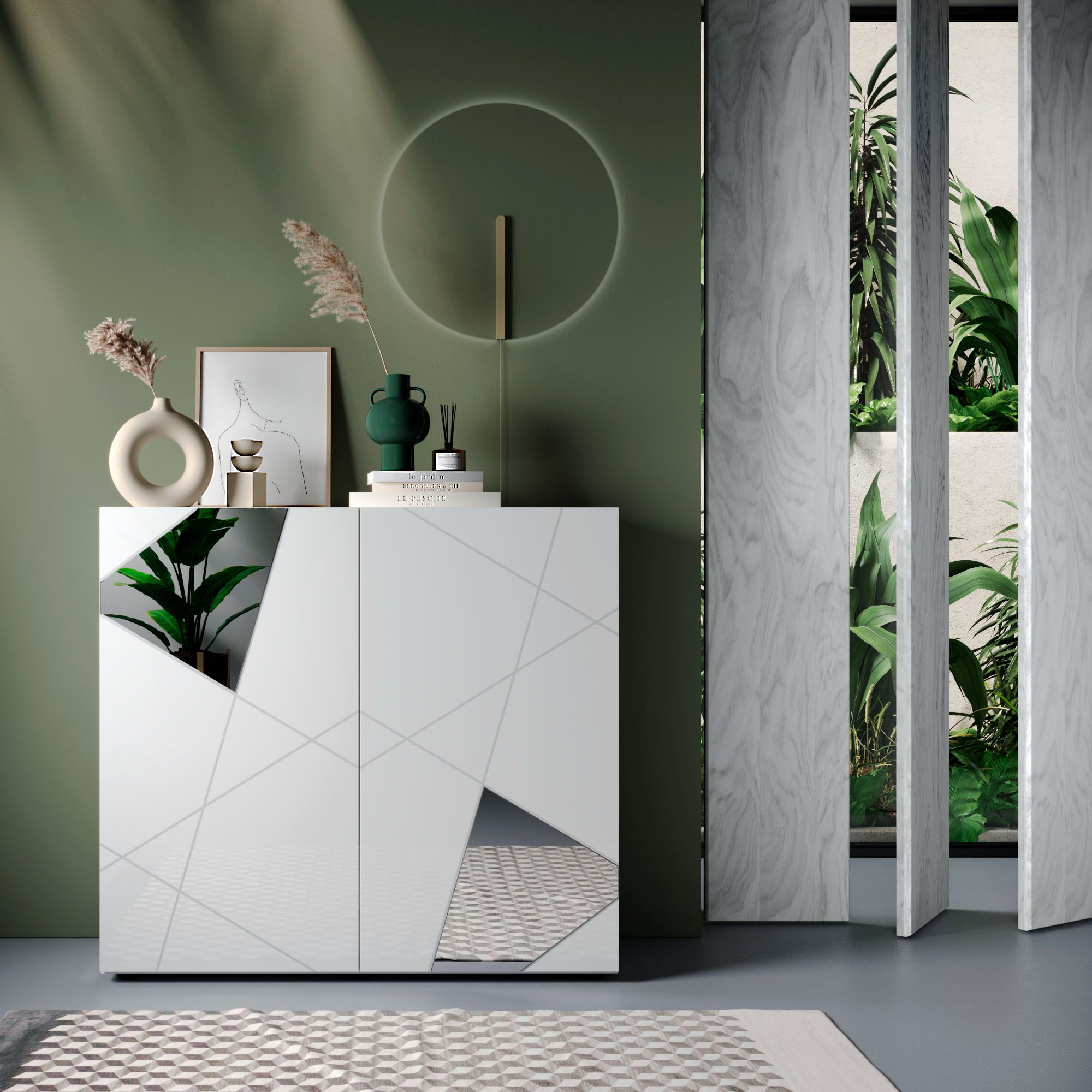 GRIMILDE sideboard white