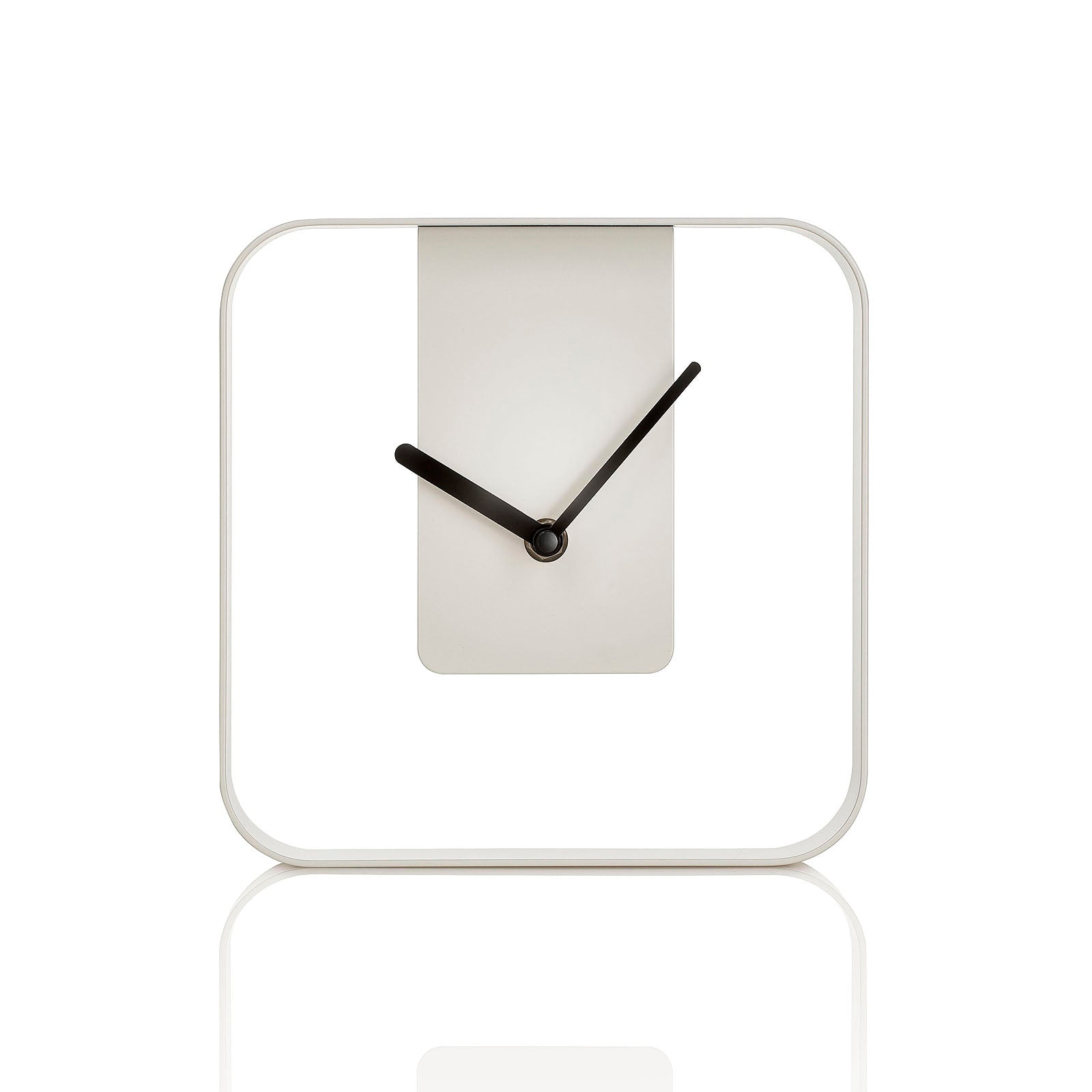 White CHONE table/wall clock