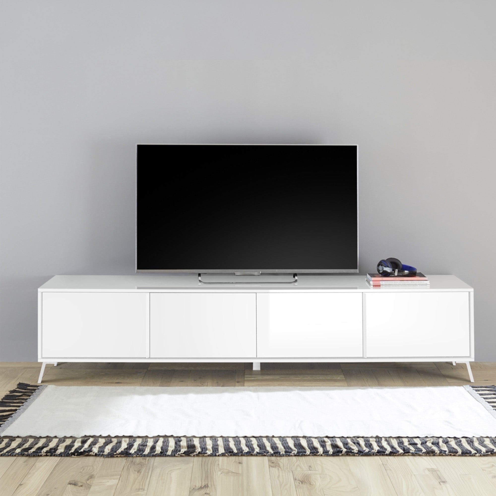 Porta TV HOA | Bianco