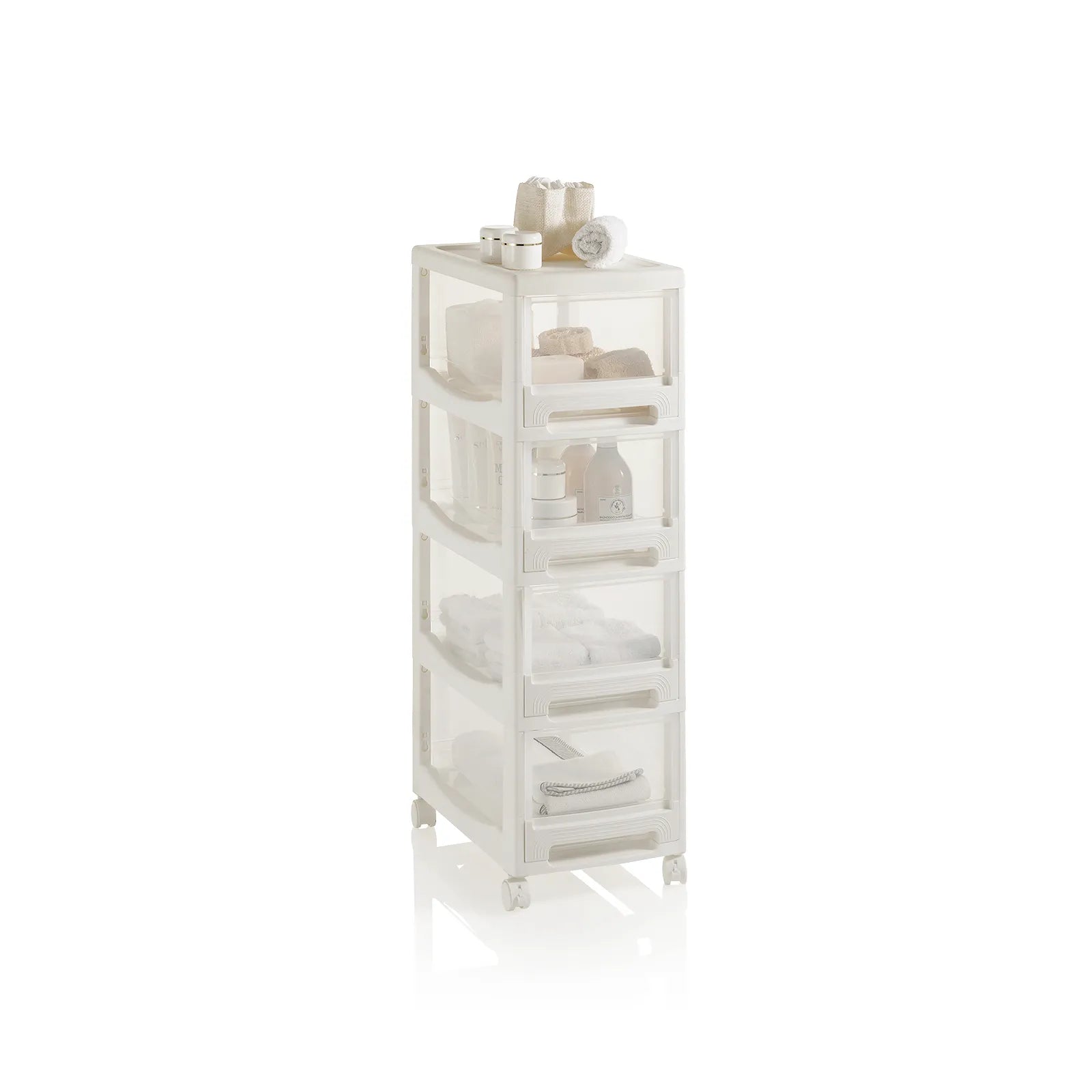 DEY chest of drawers with wheels