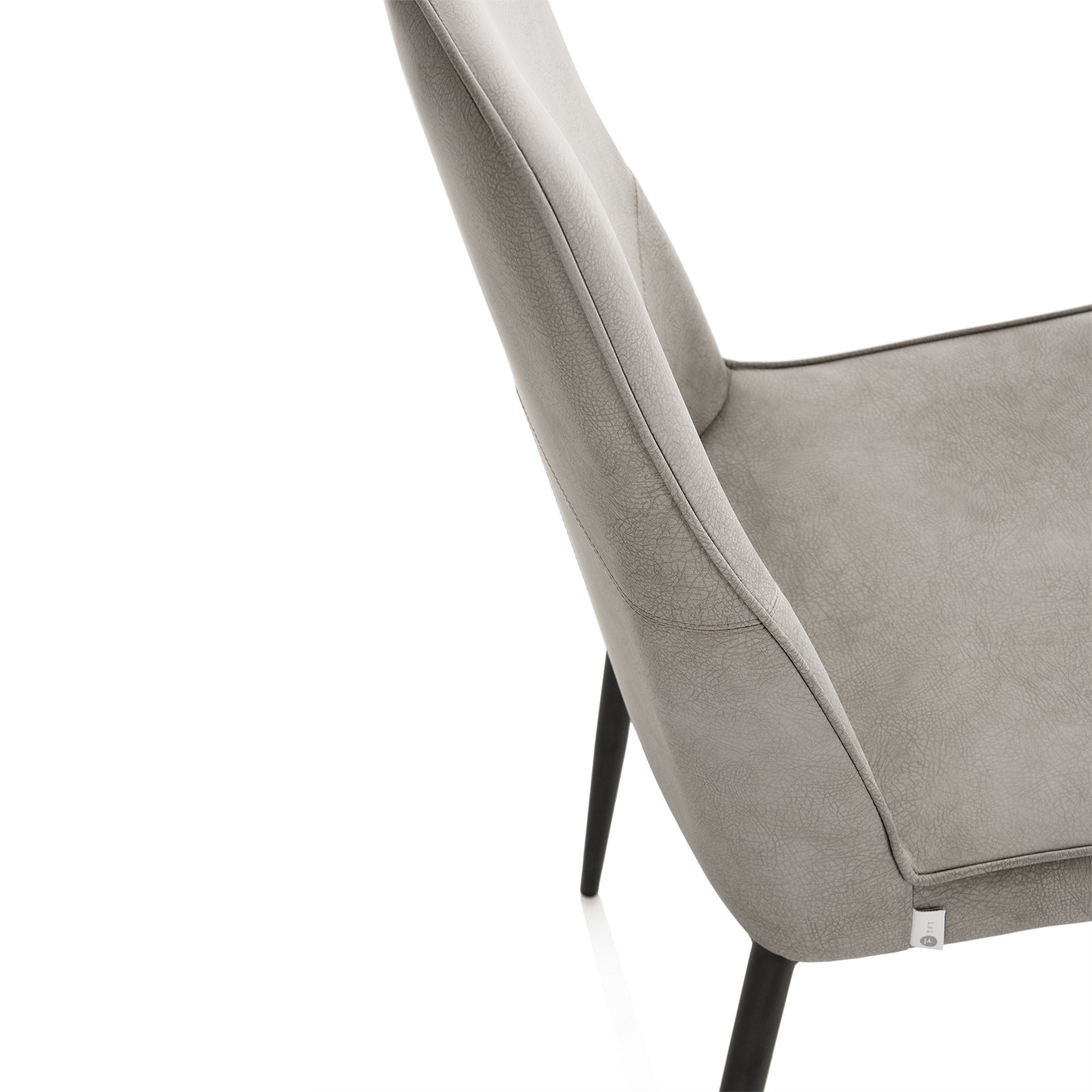 Set 4 Sedie DAEL grigio chiaro - 4
