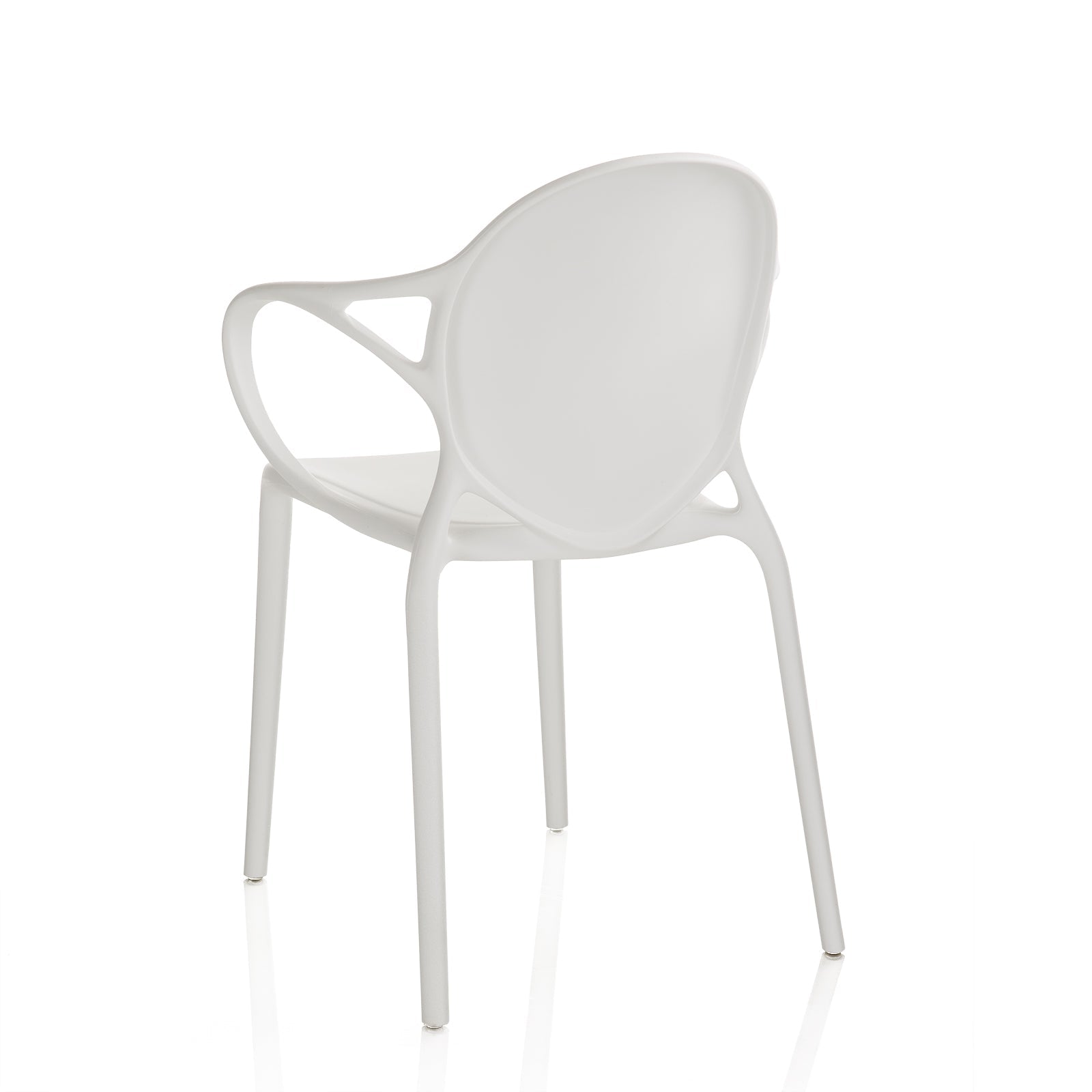Set 4 Sedie da interno/esterno MILANO bianco - 2