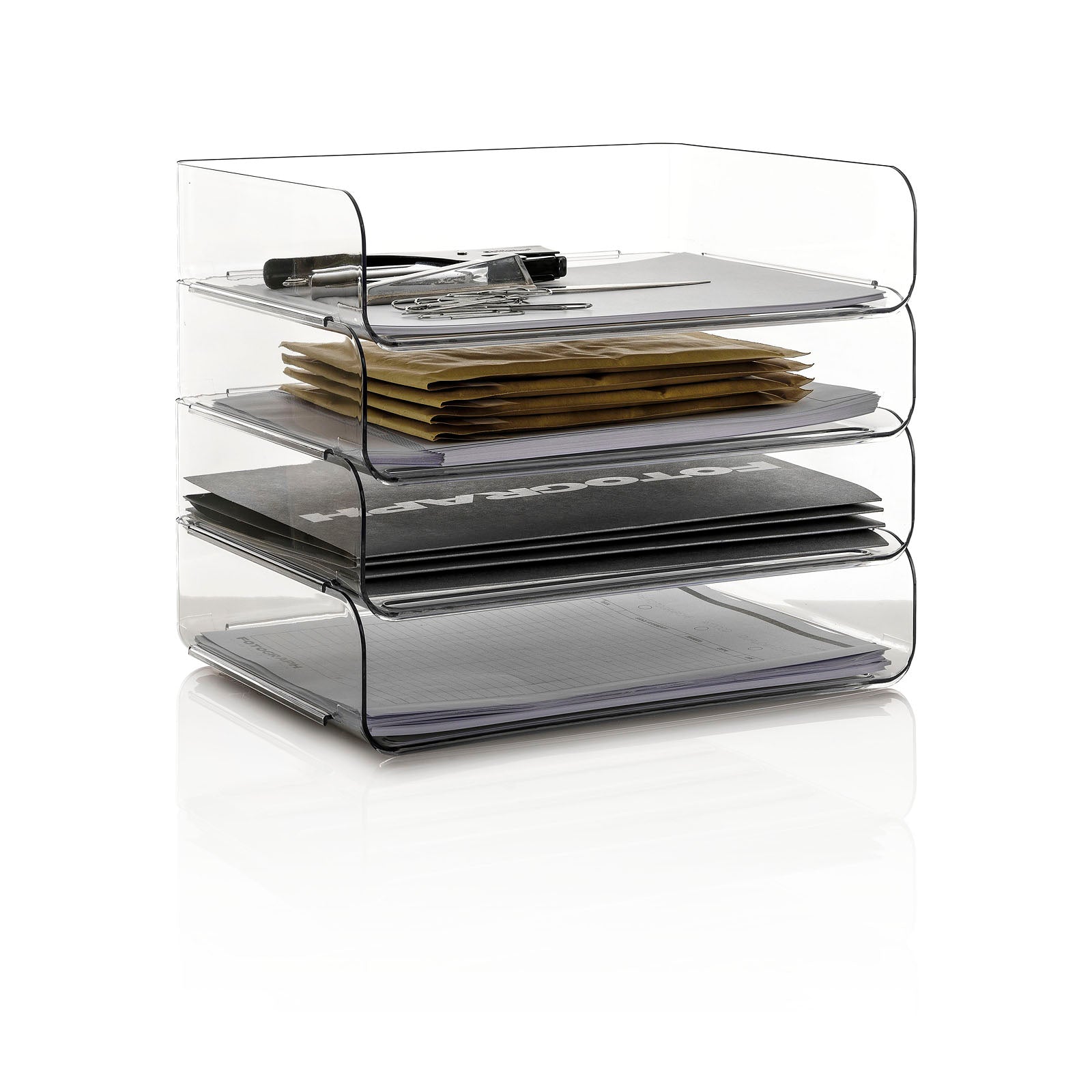 Set 4 moduli porta documenti LEK trasparente - 2