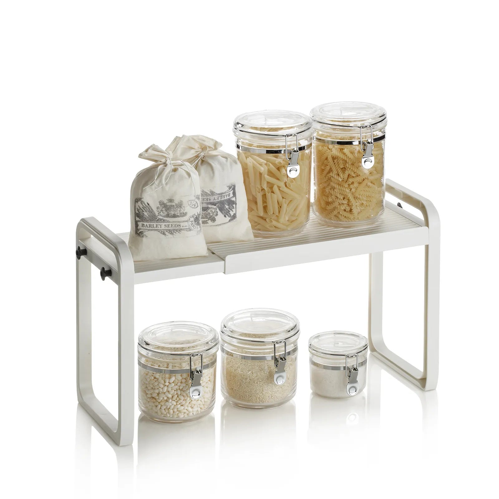 YURT Weißer 1-stufiger Regal-Organizer