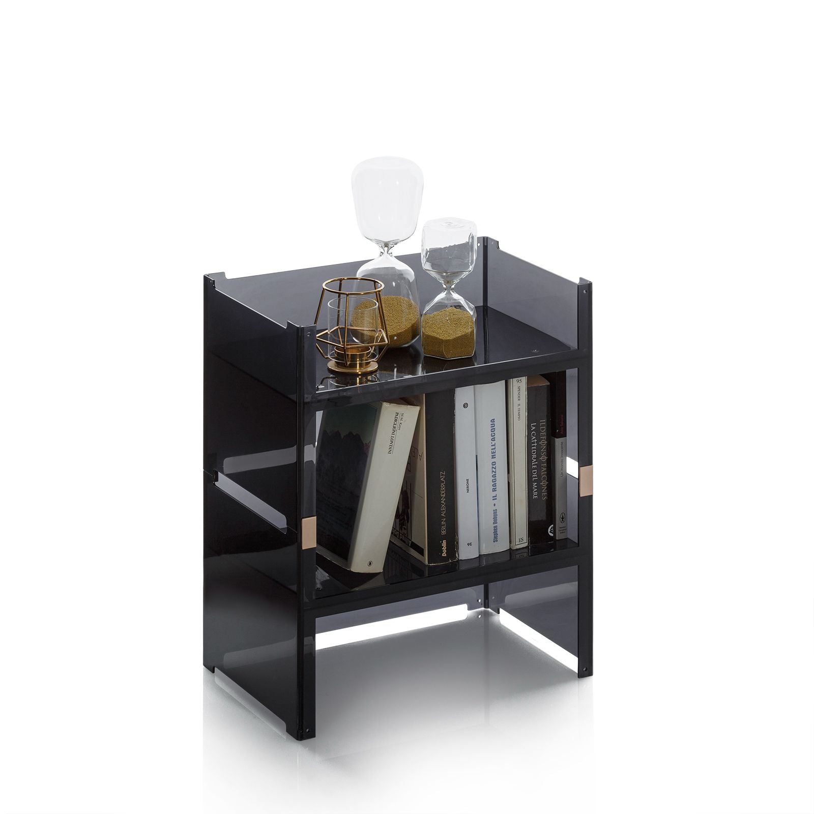 GORNY 2-Fach Regal schwarz