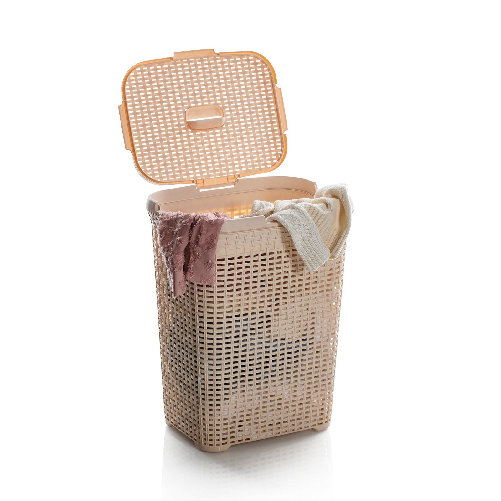 Cesto porta biancheria BASH beige - 3