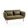 PORTOFINO 2 seater sofa dark green