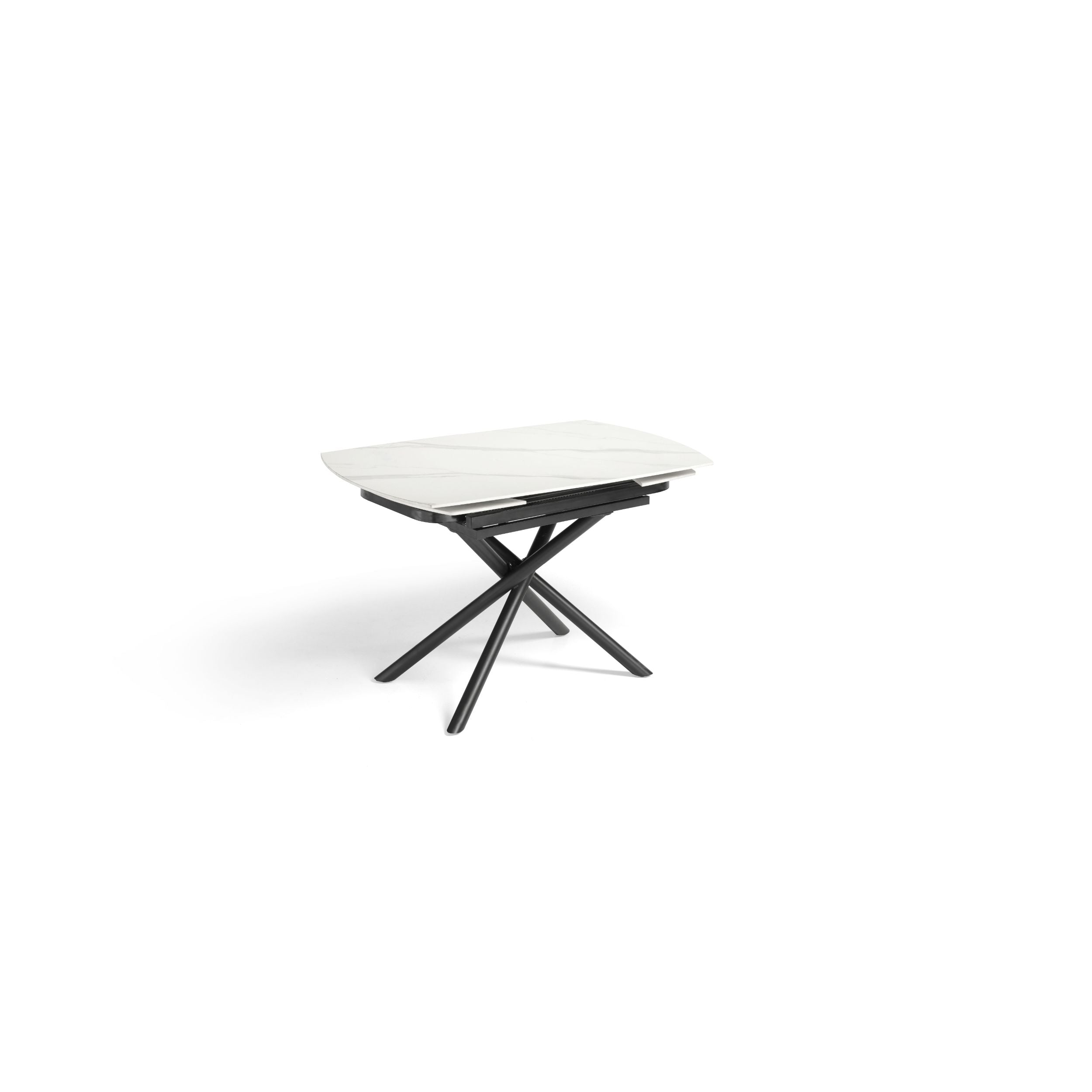 Tavolo allungabile AUSTIN | Ceramica bianco