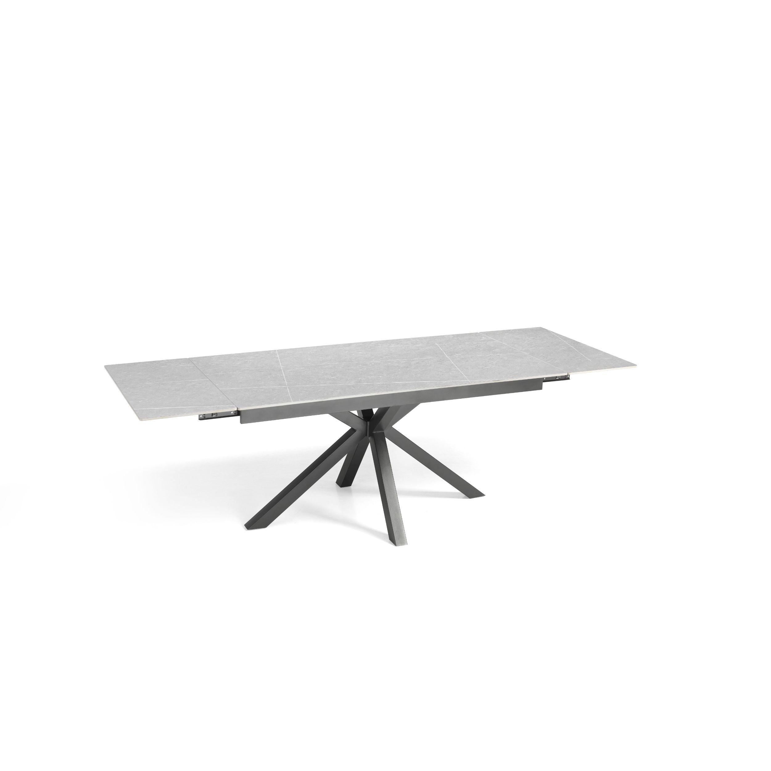 Tavolo allungabile PEDRO ceramica grigio