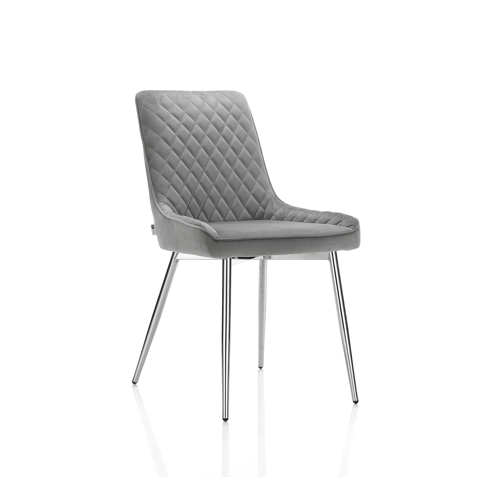 Set da 2 Sedia MOOI grigio chiaro