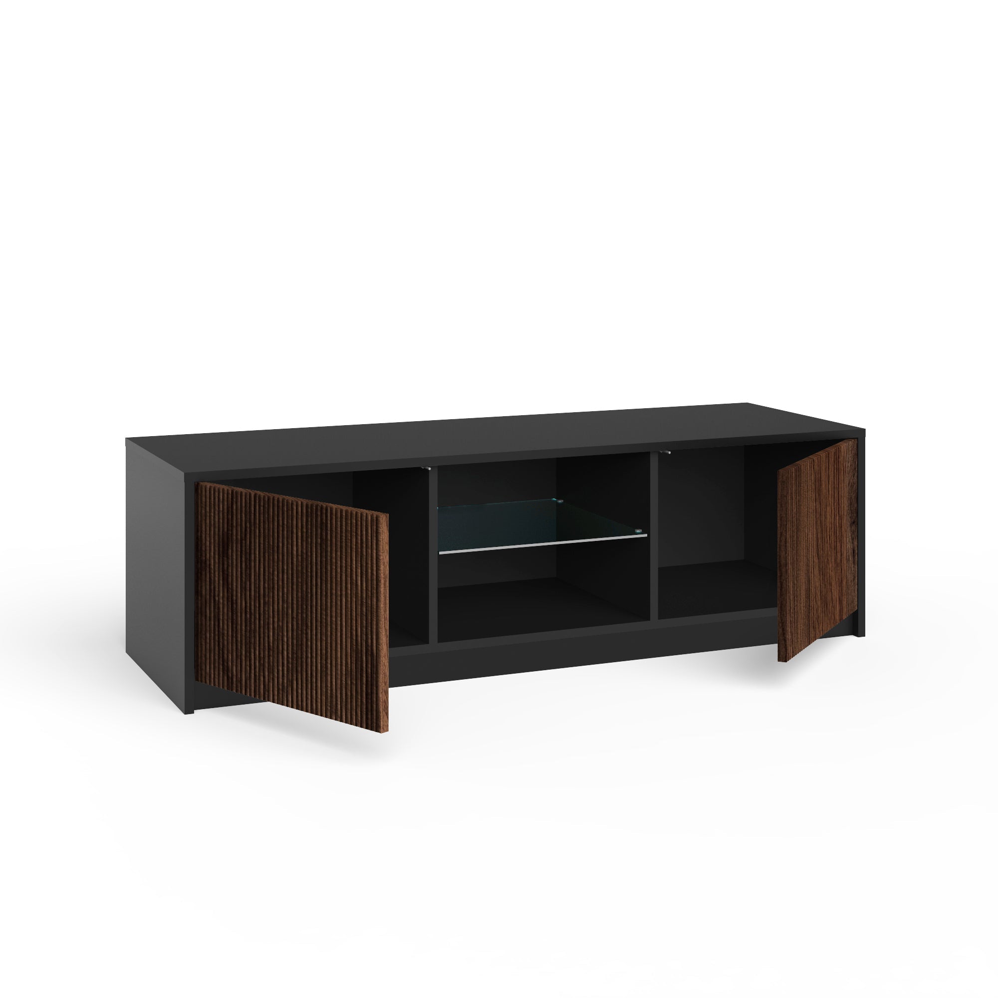 Porta TV LULLABY nero/rovere rio - 2