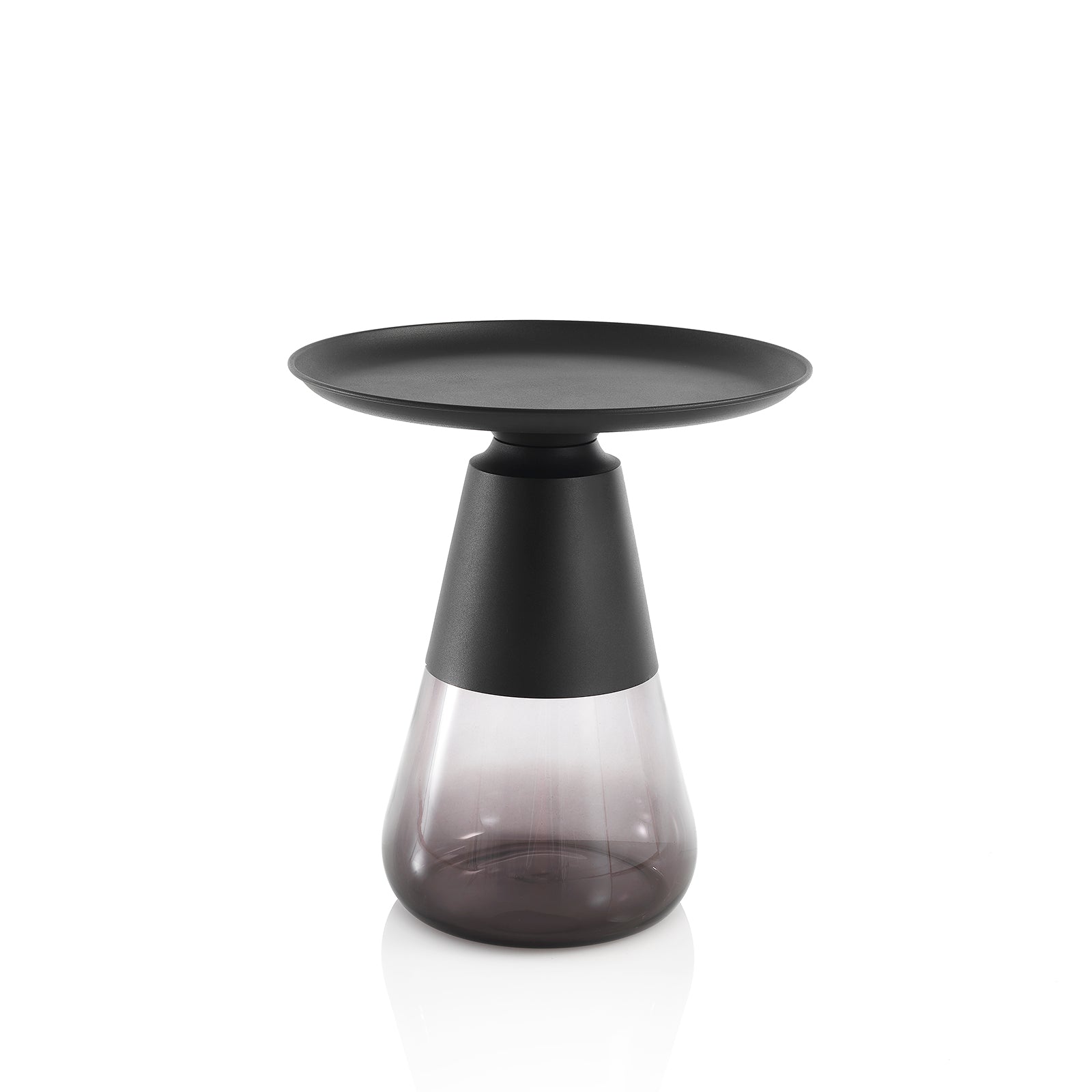 Tavolino MABY-B nero/grigio