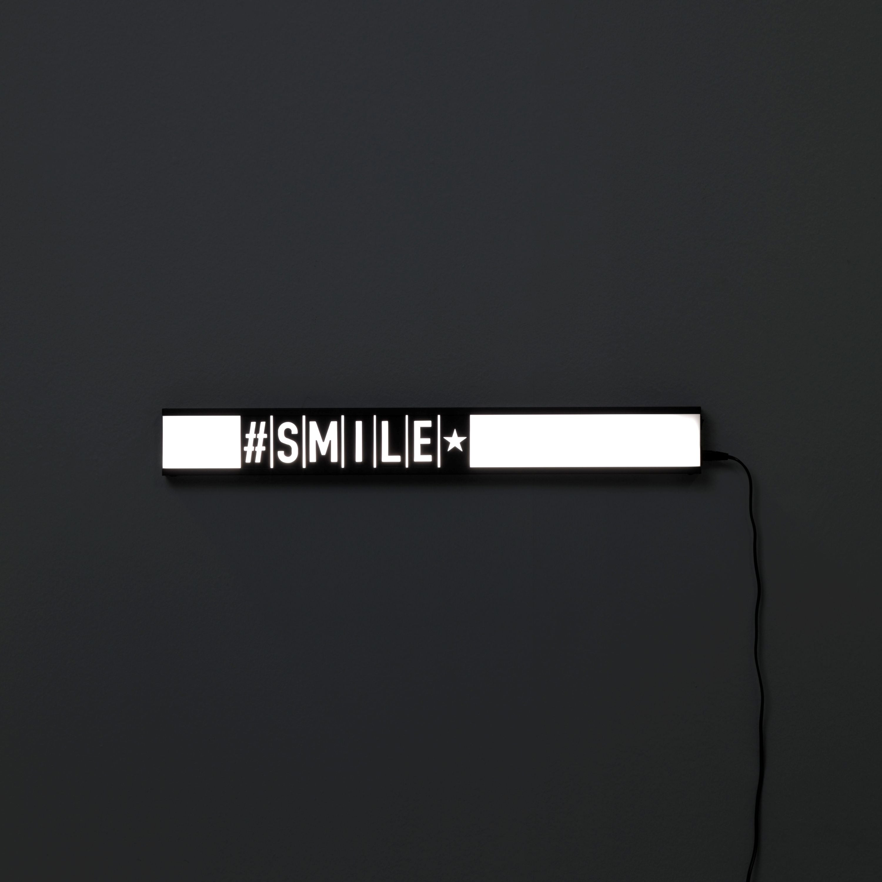 Lampada led WORDS nero