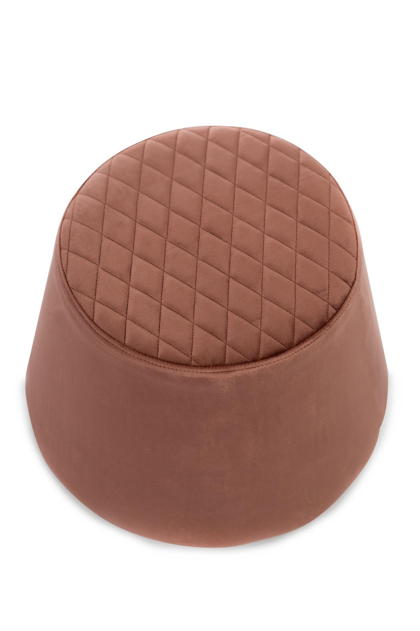 Pouf ZHUI rosa antico