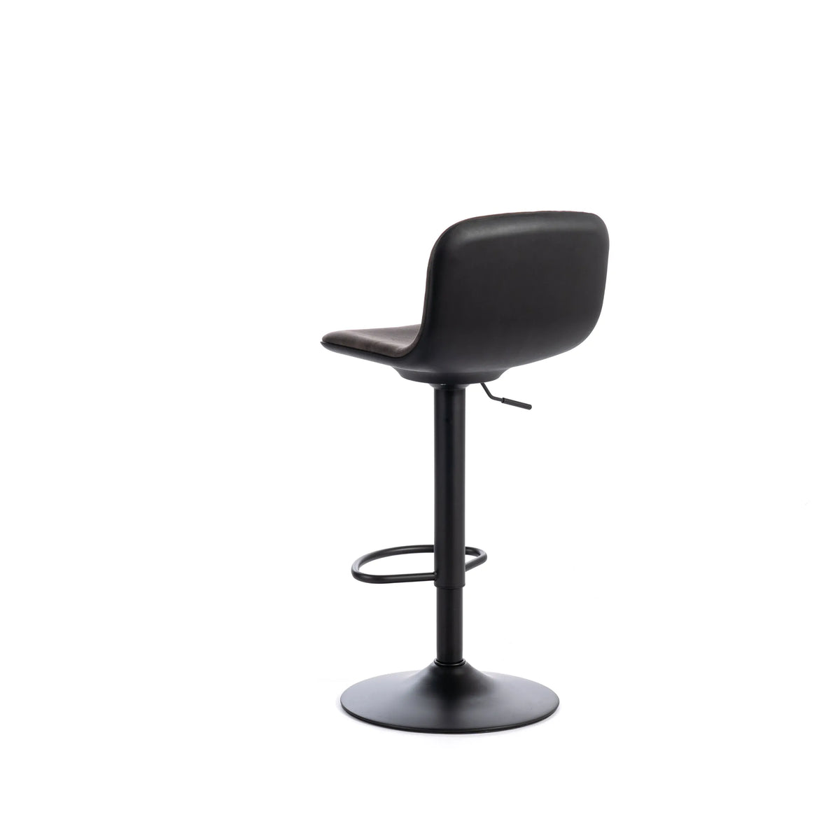 Set of 2 ALYS dark gray stools
