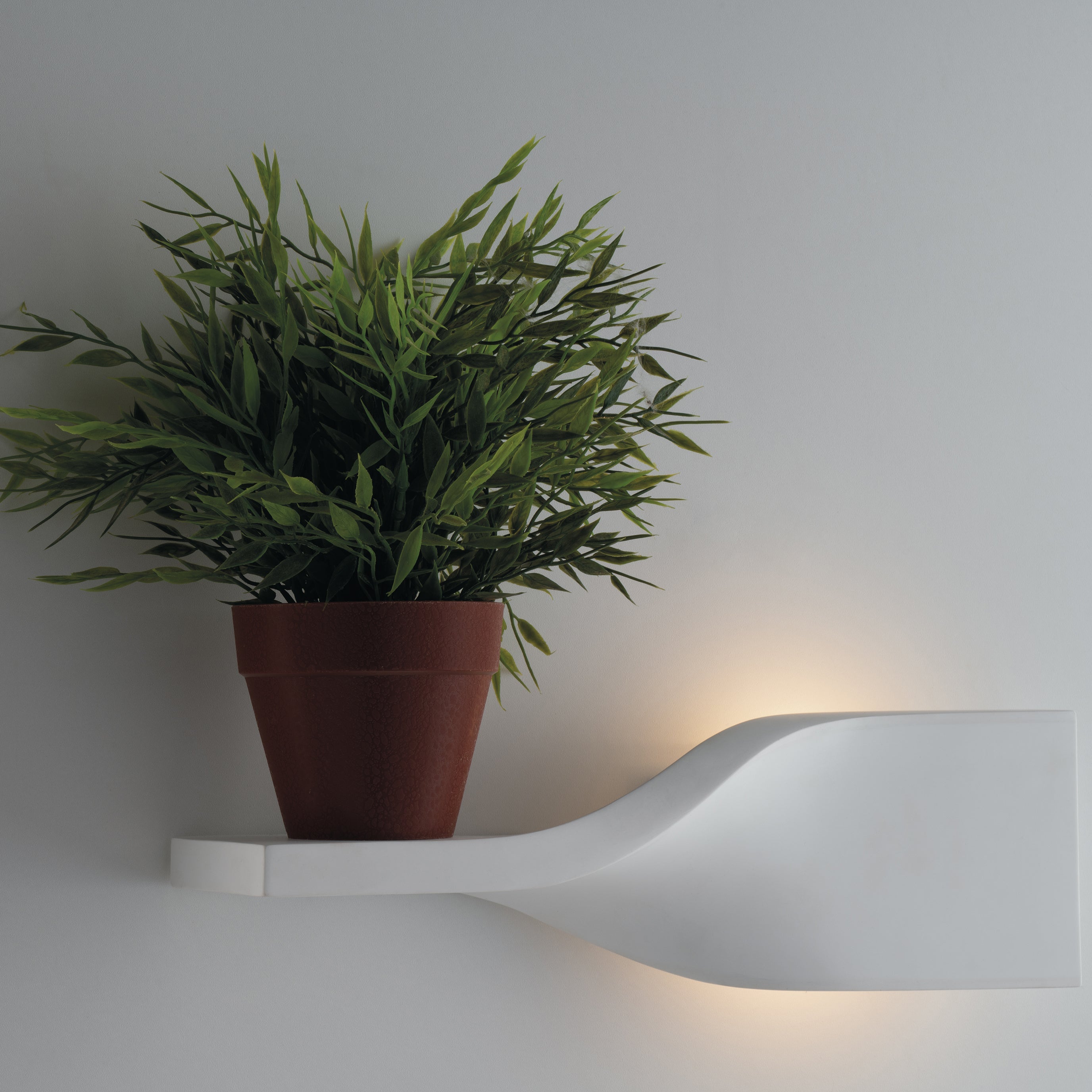 Wandleuchte mit Ablage TINA-S