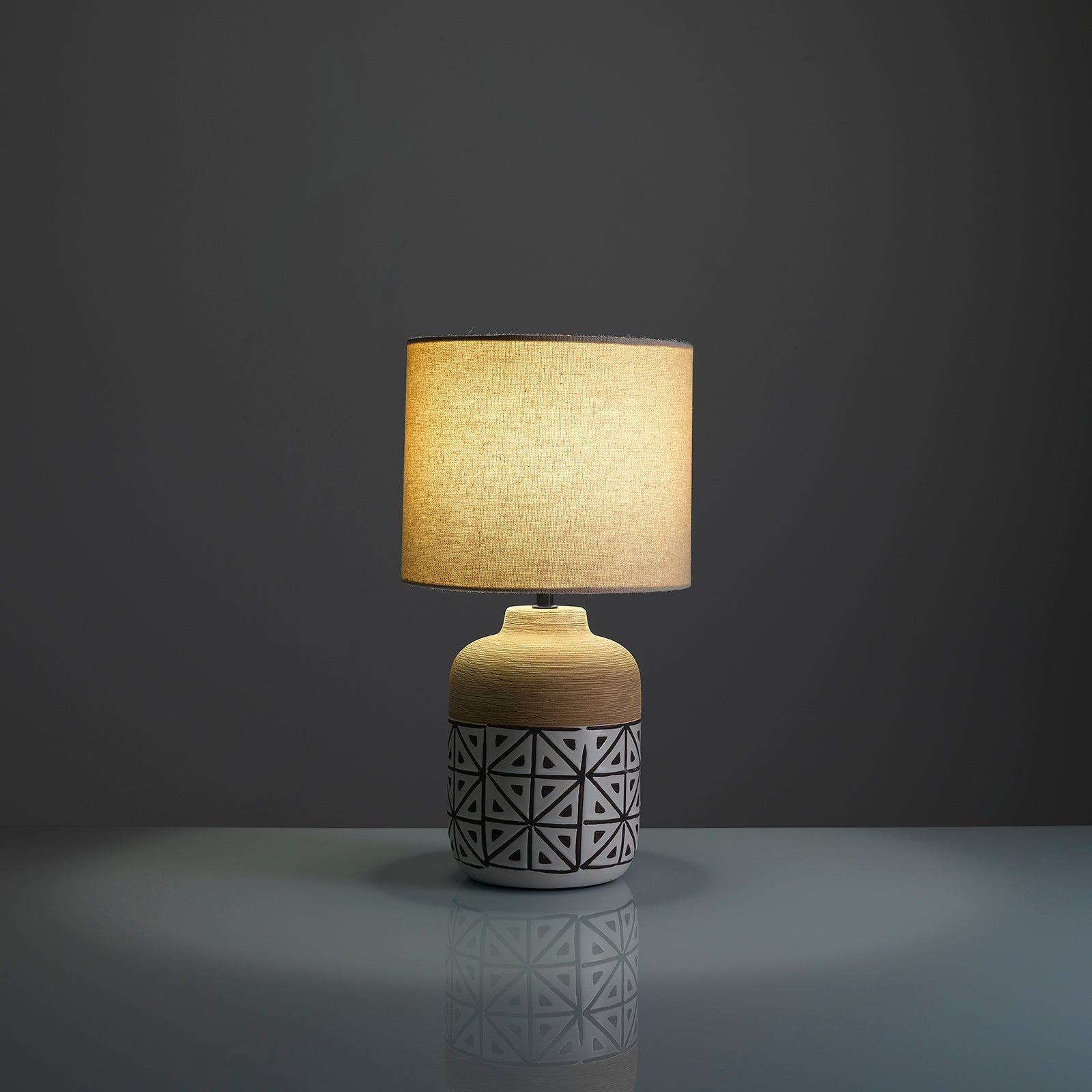 Lampada da tavolo BISKRA-A bianco - 2