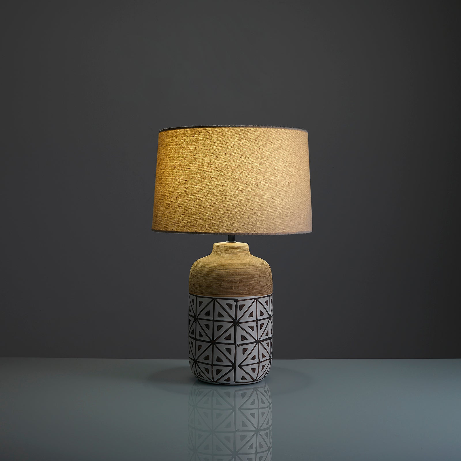 Lampada da tavolo BISKRA-B bianco - 2