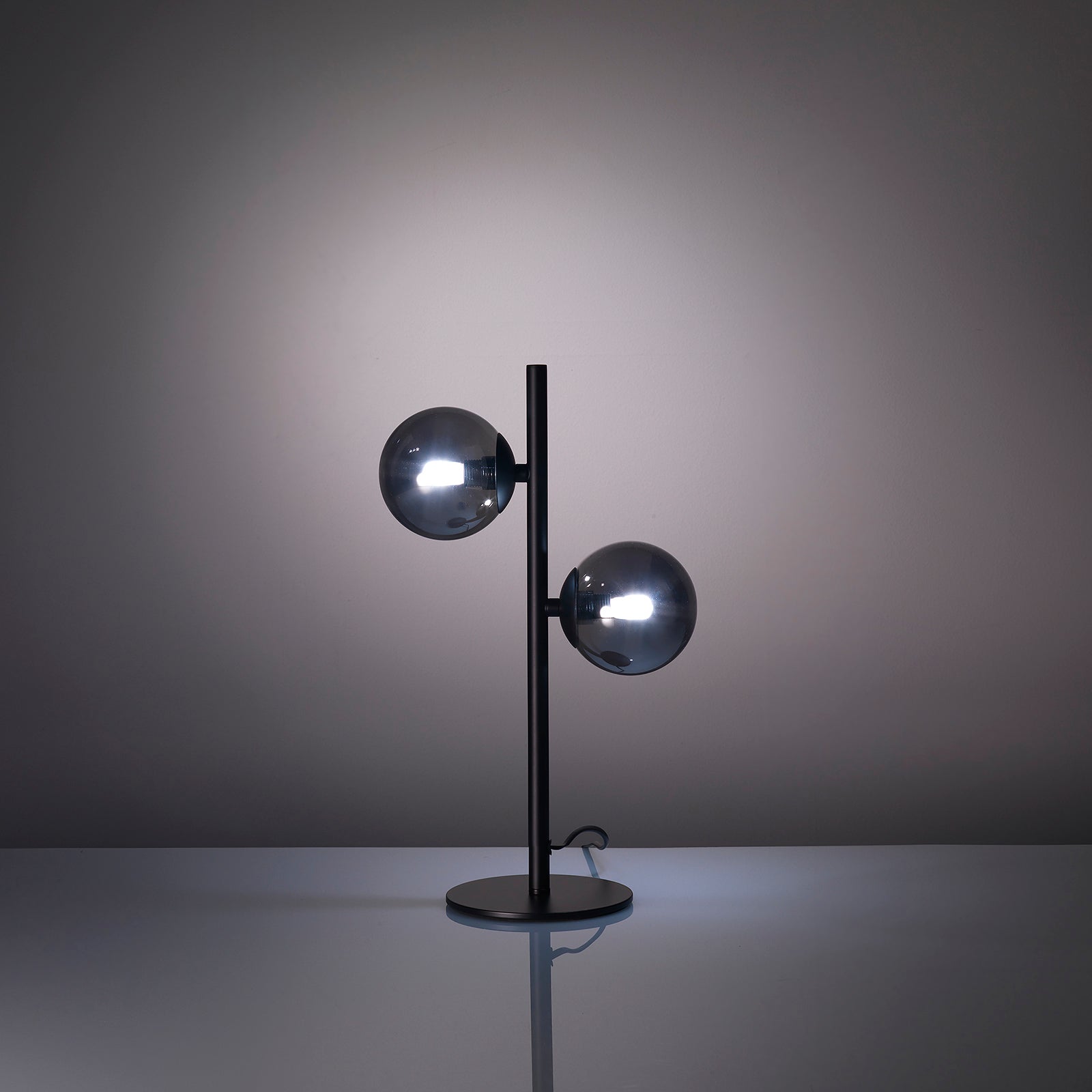 PARIS schwarze Tischlampe