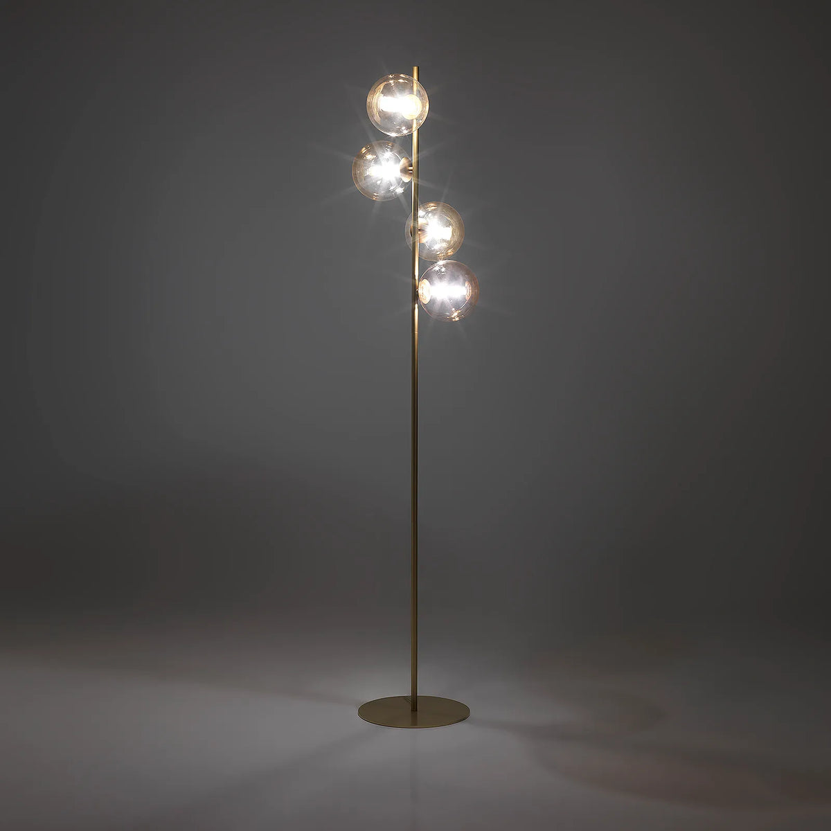PARIS brass floor lamp