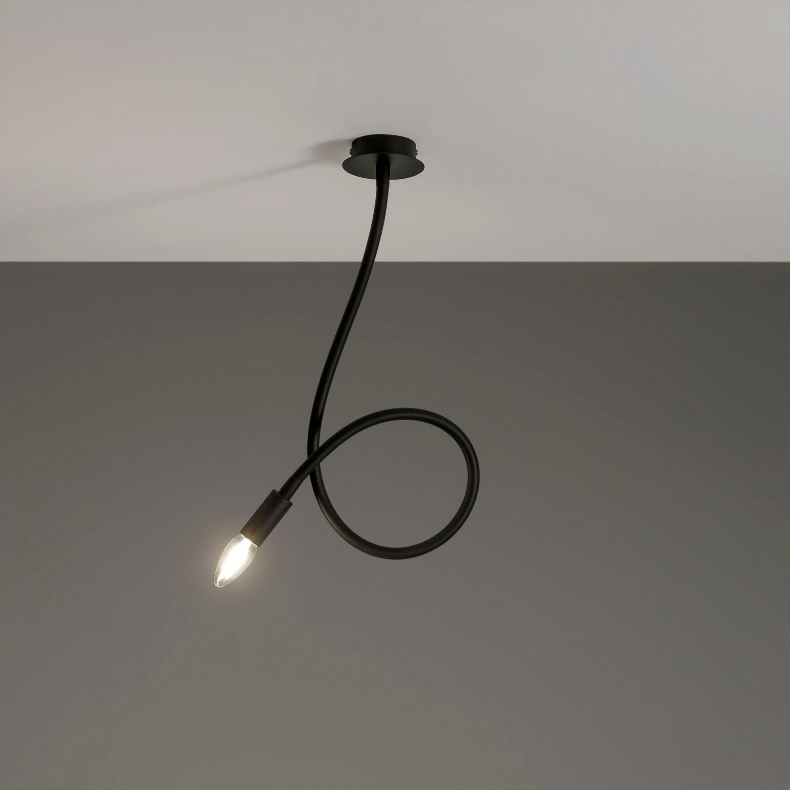 Lampadario SNAKE nero - 3