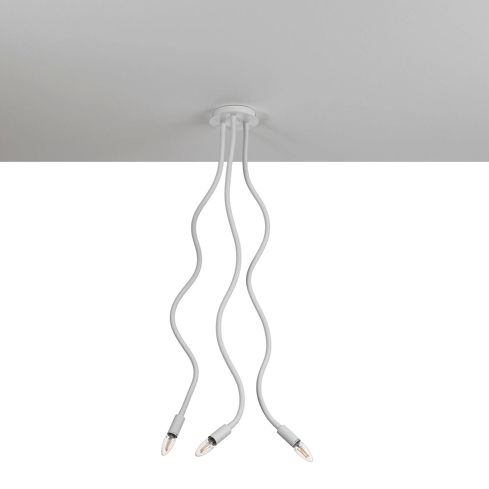 Lampadario SNAKE bianco