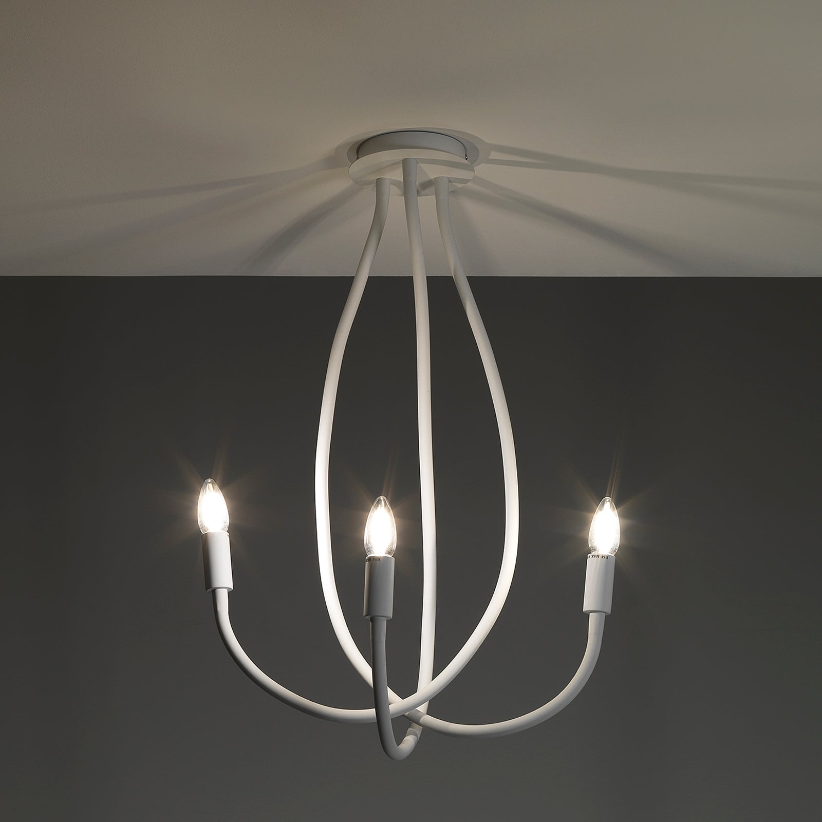 Lampadario SNAKE bianco - 6