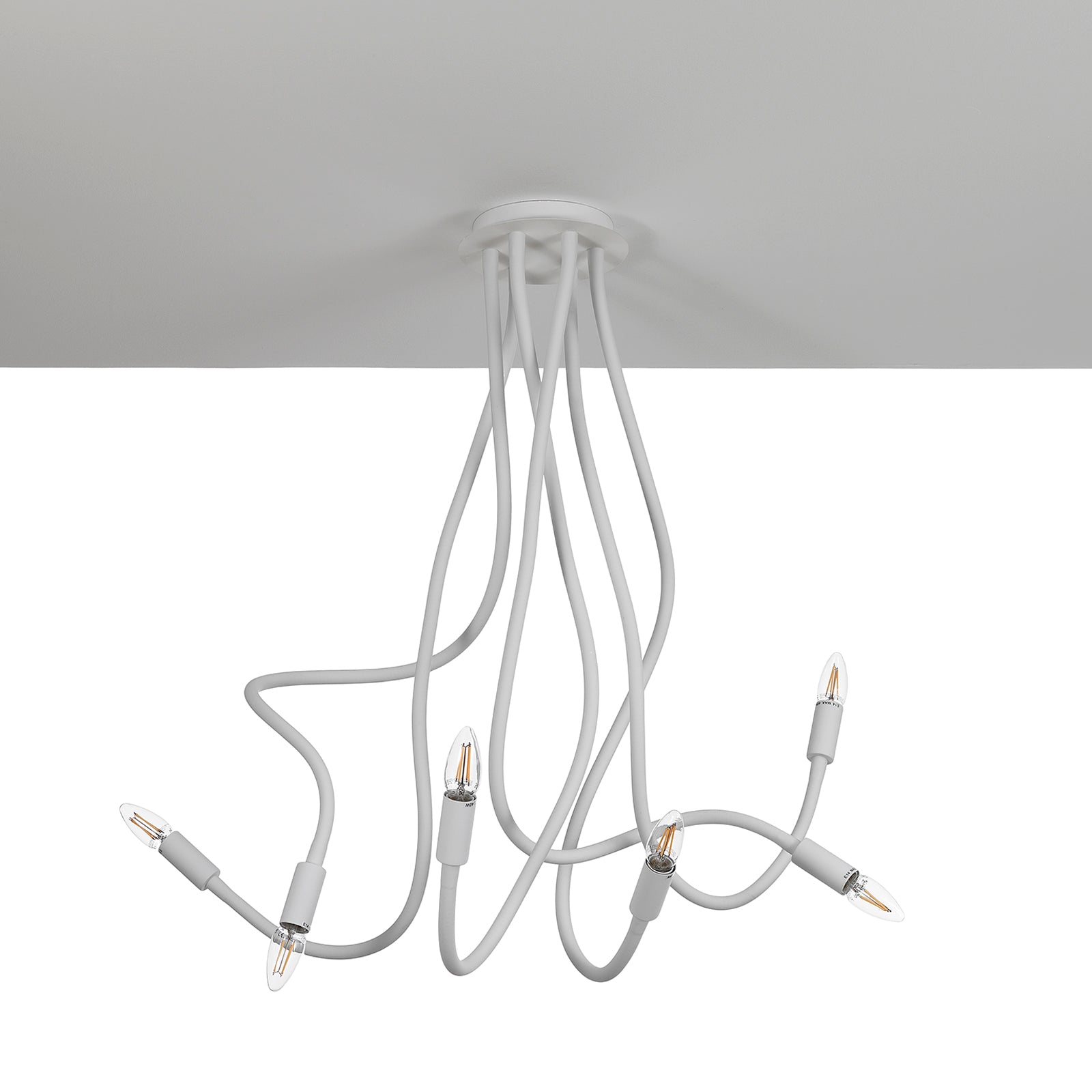 Lampadario SNAKE bianco