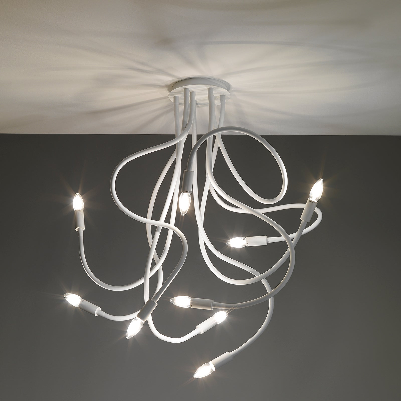 Lampadario SNAKE bianco - 2