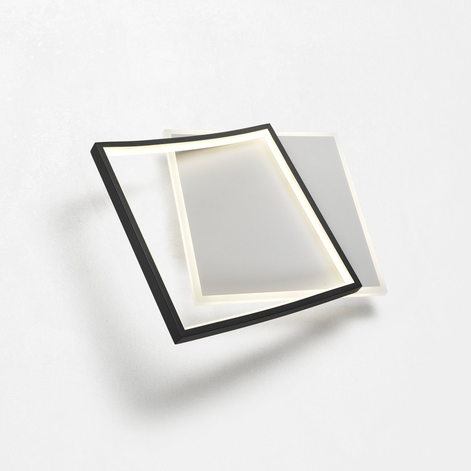 Plafoniera led ALBA nero - 3
