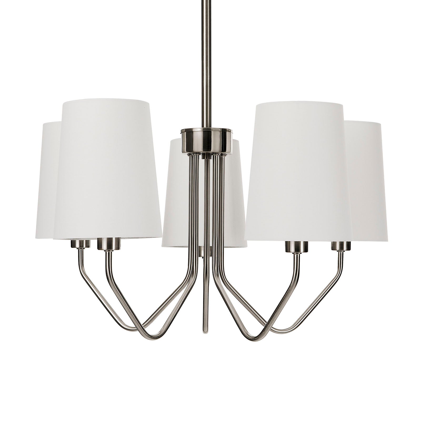 Lampadario 5L BERLINO nichel - 3