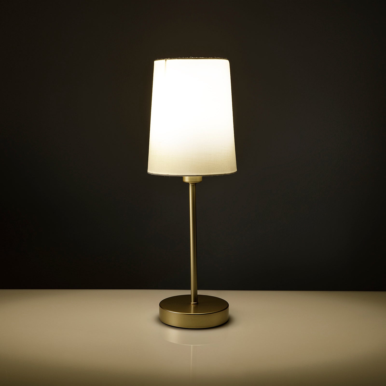 BERLIN goldene Tischlampe