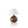 VERONA oak wood table lamp