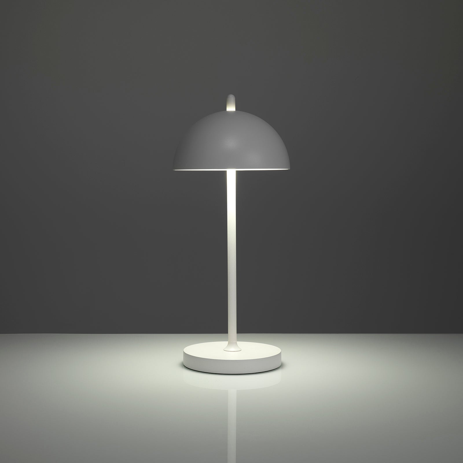 KRIO wiederaufladbare Tischlampe weiß