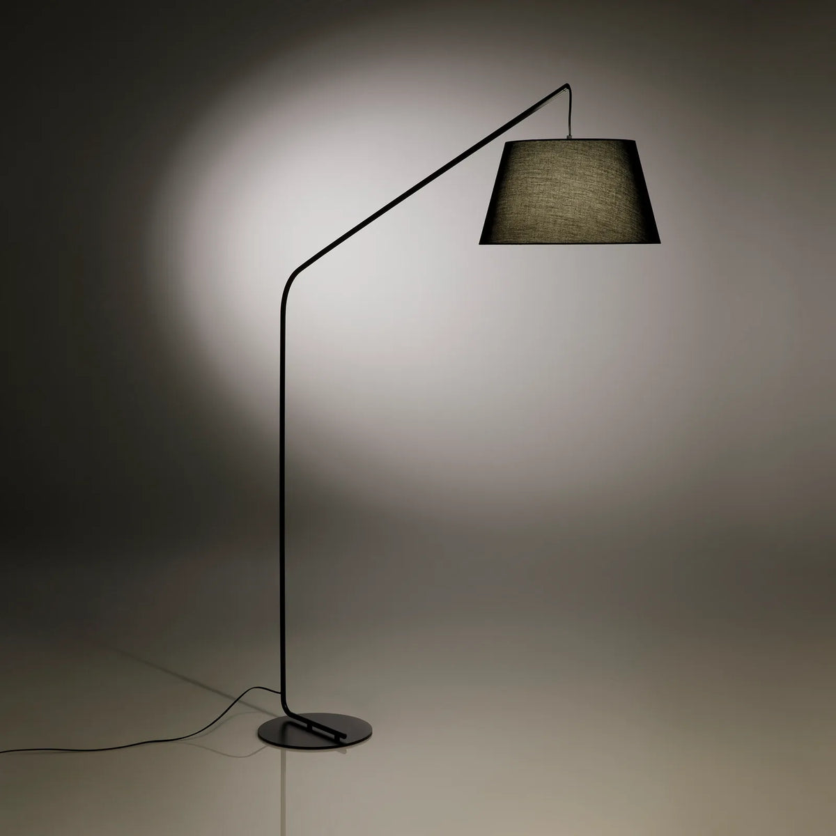 Lampada da terra SNEEK | Nero